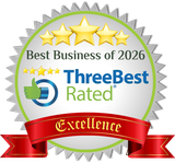Three Best Rated, Best Business of 2026 Award